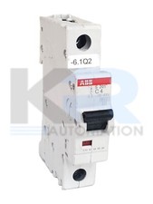 ABB 2CD S251 001 R0044 Miniature Circuit Breaker S 401C4 230-400V 4A 1-Pole