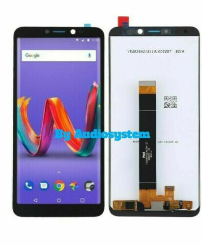 DISPLAY LCD +TOUCH SCREEN WIKO per HARRY 2 NERO VETRO SCHERMO RICAMBIO NUOVO - Foto 1 di 1