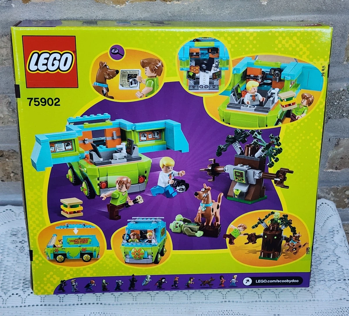 Lego Set Scooby Doo 75902 Shaggy Fred Scary Tree Mystery Machine