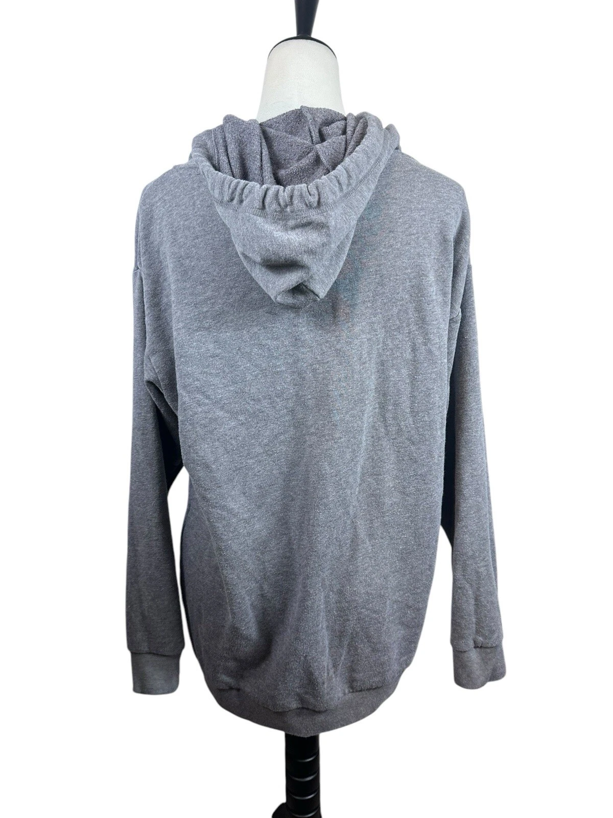 UNDERCOVER Felpa con cappuccio pullover ROSA Victorias Secret grigio stampa ghepardo taglia XS RARA