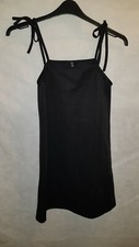 Gorgeous black MISSGUIDED party evening casual dress Size 6