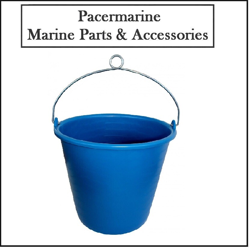 Blue 10L Bucket boat Rv washing Strong Bucket