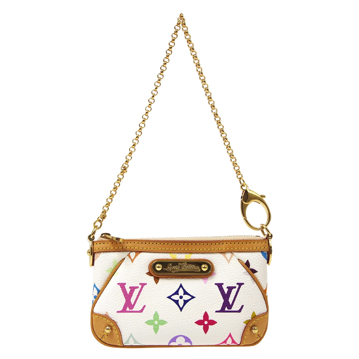 Louis Vuitton 2009 Pre-owned Pochette Milla PM Tote Bag - White