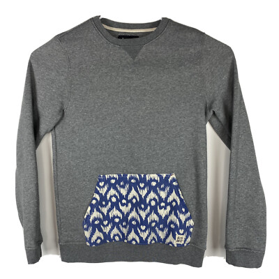 Altamont Crewneck Sweatshirt L/S Men's MEDIUM Skateboarding Gray
