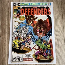 The DEFENDERS #90 (1980) Marvel Comics Milgrom Perlin FN Daredevil Mandrill