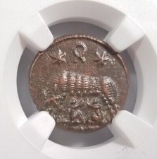 She-wolf Twins Constantine Ngc Ch Xf Roman Empire Nummus Remus Epfig Hoard She-wolf Twins Constantine Ngc Ch Xf Roman Empire Nummus Remus Epfig Hoard