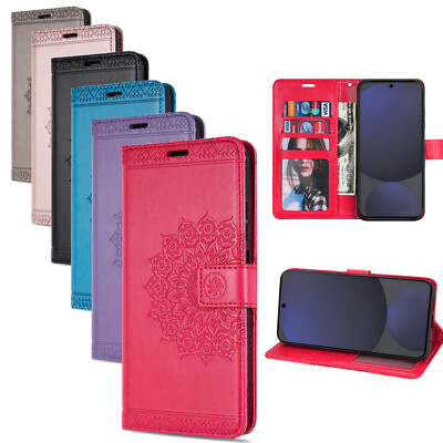 Handy Tasche für Samsung Galaxy S24 FE Hülle Handyhülle Klapphülle Wallet Case