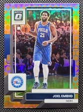 2022-23 Panini Donruss Optic Joel Embiid Basketballs SSP #27 SIXERS 76ERS
