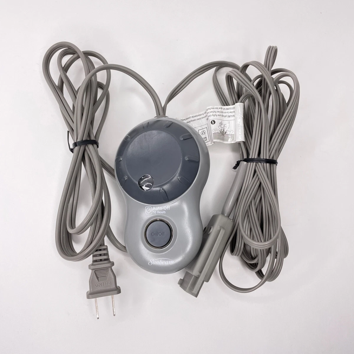 Sunbeam Electric Heated Blanket Remote Control 3 Prong S85A Replacement -  Tested | eBay