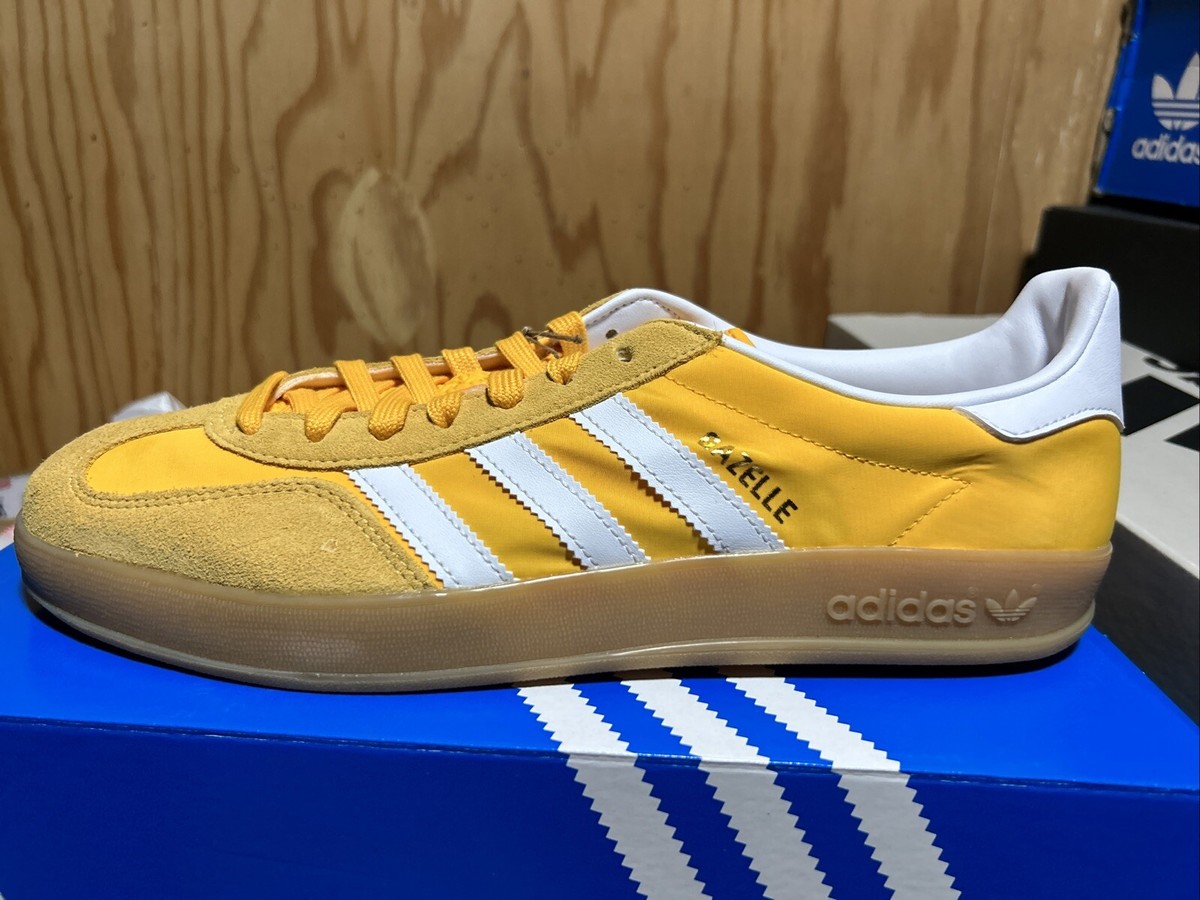 Size 11 - adidas Men's Gazelle Indoor Crew Yellow for sale online | eBay Size 11 - adidas Men's Gazelle Indoor Crew Yellow for sale online | eBay