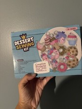 12-Piece Mini Treats Sewing Kit for Kids Ages 8-12 DIY Felt Pillow Plush Craft