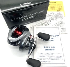 SHIMANO CHRONARCH CI4+ 151HG Left Baitcasting Reel with Box JAPAN "Excellent+++"