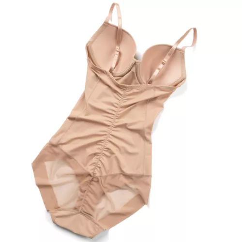 Women's Tummy Control Underwire Bra Bodysuits Body Shaper Leotards Top Jumpsuit - Picture 14 of 23