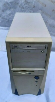Vintage Windows XP PC Pentium 4-1.8 CPU -1GB RAM - 80GB HD