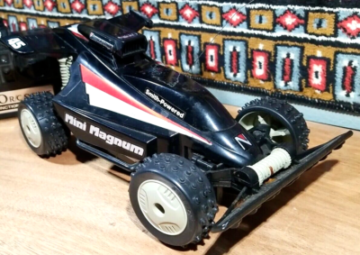 #ad 1984 Nikko Mini Magnum R C Car Bridgestone #45 no remote see description $15.18