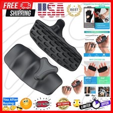 Silicone Gym Grips for Weightlifting  Ergonomic Fingerless Gloves
