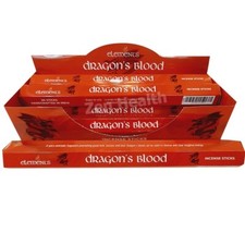 120 x Elements Dragons Blood Incense Sticks Rich Exotic Protective