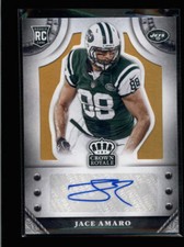 JACE AMARO 2014 PANINI CROWN ROYALE ROOKIE AUTO GOLD #41/49 AG7411