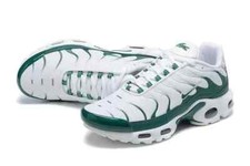 New Nike Air Max Plus TN White Green Cushione...