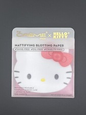 Hello Kitty Mattifying Blotting Paper  Reusable Mirror Compact