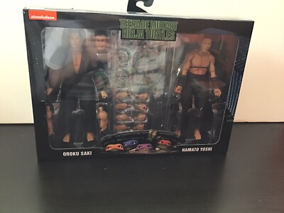 NECA TMNT Movie 2 Pack - Oroku Saki vs Hamato Yoshi