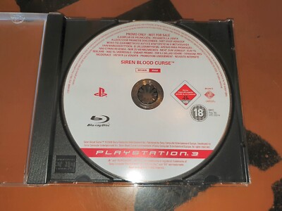 ## Sony Playstation 3 / PS3 - Siren Blood Curse Promo / Press Kit USK18 ##