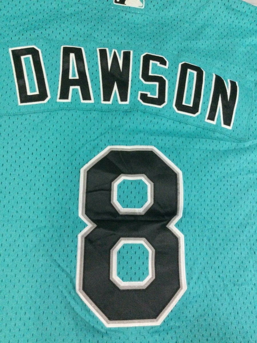 応援グッズ mitchell&ness Miami Marlins Dawson No. 8 Florida Marlins Andre Dawson #8 Baseball Mitchell & Ness