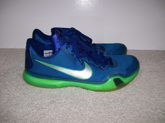 Size 15 Nike Kobe 10 Emerald City 15 For Sale Online Ebay
