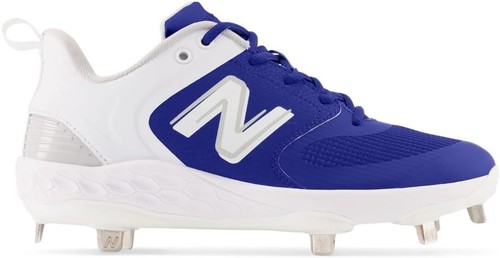 New Balance Women's Fresh Foam Velo V3 Softball Shoe, Blue/White, Size 7.5 - 第 5/5 張圖片