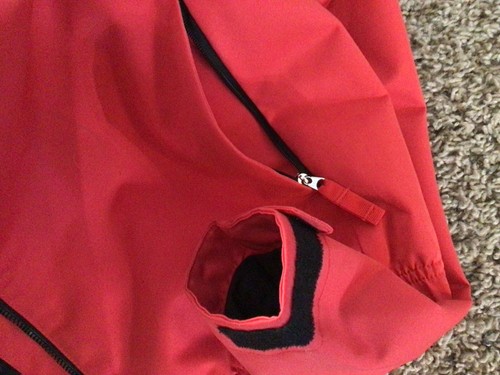 NIKE GOLF JACKET with HOOD RED & BLACK SIZE XL BOYS - Picture 8 of 9