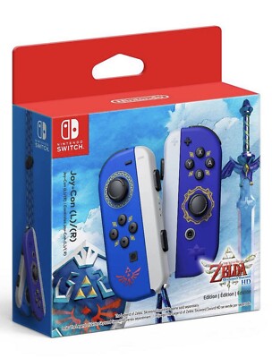 New Limited Edition Legend Of Zelda Style Nintendo Switch Joy-Con