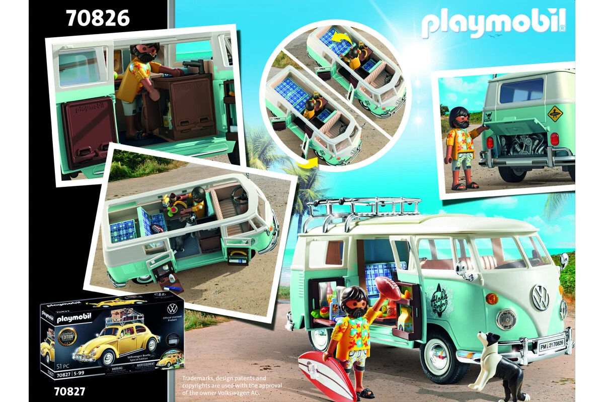 Playmobil Volkswagen T1 Camping Bus