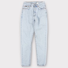 Vintage Calvin Klein CK Women  s Super Slim Jeans Size 3 Light Wash Made In USA