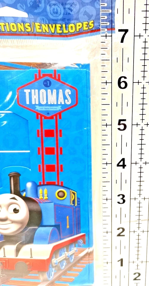 Thomas & Friends Birthday Party Invitations Thomas Tank Engine 16 Ct NIP - Image 3 of 4