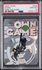 2006 TOPPS OWN THE GAME #OG8 ICHIRO PSA 10