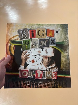 BIGA RANX - On Time Black Vinyl New Mint Sealed