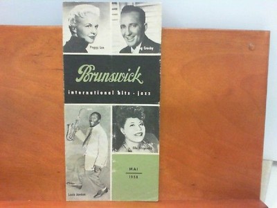 Flyer International Hits - Jazz Brunswick (Hrsg.):
