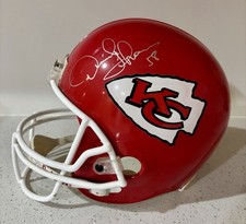 KANSAS CITY CHIEFS DERRICK THOMAS SIGNED HELMET JSA COA NFL FULL SIZE NFL HOF