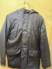 Nautica Big Boys' Hooded Insulated Jacket Sizes L 14/16 Full Zip EUC Blue