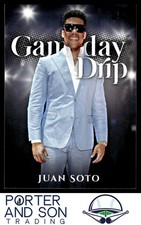 Juan Soto Gameday Drip Insert 2025 Topps #GD-11 New York Yankees Baseball Card