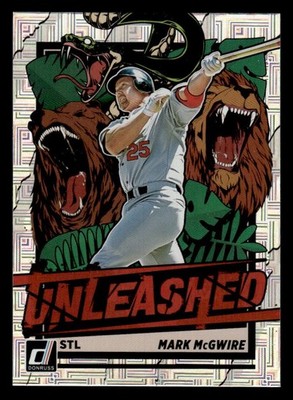 2021 DONRUSS MARK MCGWIRE UNL19 MINT UNLEASHED VECTOR ST. LOUIS CARDINALS