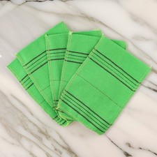 14 18.5cm Towel 5Pcs Body Scrub Exfoliating Italy Korean Towels Washcloth