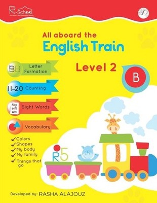 All Aboard The English Train by Rasha Alajouz CL (English) Paperback Book