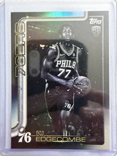 2025-26 Topps VJ Edgecombe Blackout Rookie Card RC Target Black Friday SP Rare