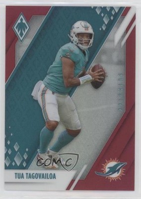 2021 Panini Phoenix Red 218/250 Tua Tagovailoa #76 0o9k