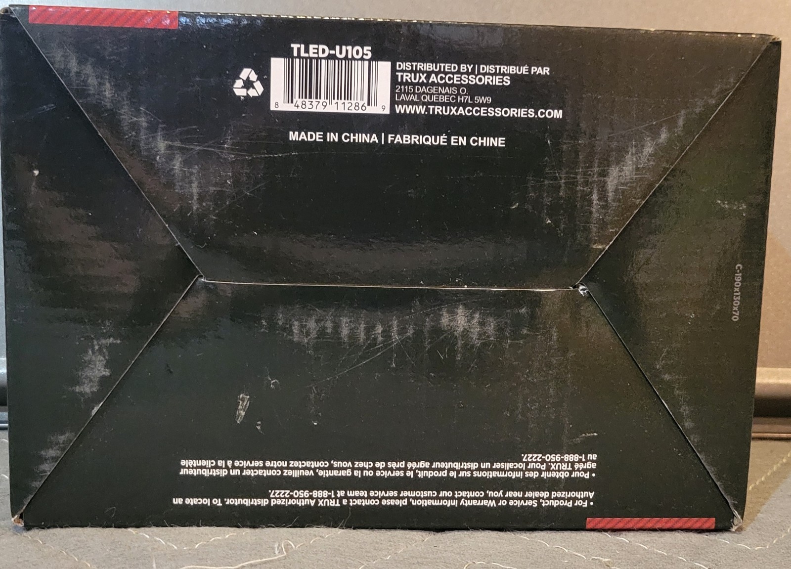 Trux TLED-U105 3" RECTANGLE MINI COMBINATION SPOT & FLOOD LED WORK LAMPS NIOB