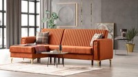 Stilvolles Ecksofa L-Form Modernes Design FüR Komfort Und Elegantes Wohnen