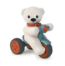 Push and Go Teddy Interactive Toy Press Head to Activate Movement Click...