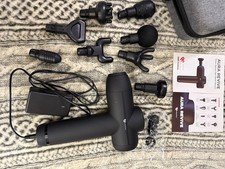 AURA REVIVE - DEEP MUSCLE PAIN RELIEF DEVICE - HEATED MASSAGE GUN