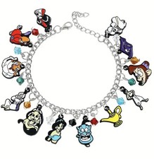 Aladin And Jasmine Disney Charm Bracelet